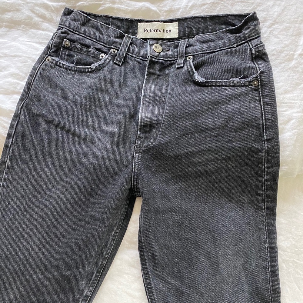 Reformation Julia High Cigarette Jeans